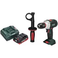 Metabo BS 18 LTX BL I Akku Bohrschrauber 18 V - Akkuschrauber mit 130 Nm maximalem Drehmoment, bürstenlosem Motor und 4 Ah Lithium-Ionen Akku, ideal für kraftvolle Anwendungen in Heimwerk und Industrie.