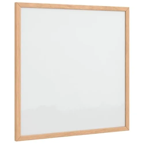 vidaXL Magnetisches Whiteboard mit massivem Kiefernholzrahmen 40x40 cm, Whiteboard magnetisch, Weißwandtafel magnetisch, Magnettafel, Weißwandtafel