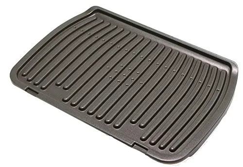 Tefal TS-01039390 Grillplatte für Optigrill Modelle - Ersatzteil für GC702D und GC712D, sorgt für optimale Grillresultate und Langlebigkeit der Geräte.