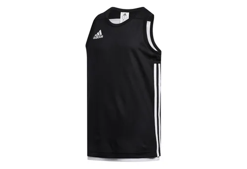 adidas Jungen Basketballtrikot 3G Speed Reversible - Trikots mit Wendedesign: eine Seite aus atmungsaktivem Mesh, die andere aus robustem Doppelstrick. Feuchtigkeitsableitendes Material für kühlen und trockenen Tragekomfort beim Spiel.