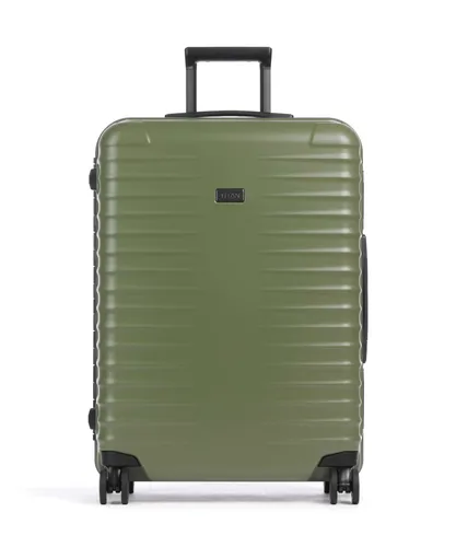 TITAN Overseas Trolley M+ 4-Rollen - Forest Green - Trolleys – 84 Liter Packvolumen, optimale Organisation und maximale Sicherheit dank TSA-Schlössern. Made in Germany für höchste Stabilität und Komfort auf Reisen.