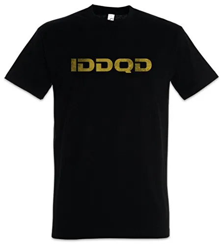Urban Backwoods IDDQD Herren T-Shirt Schwarz Größe XL