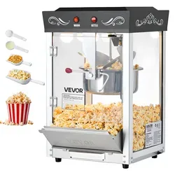 VEVOR Popcornmaschine 800W – Kinostil für Zuhause von Vevor