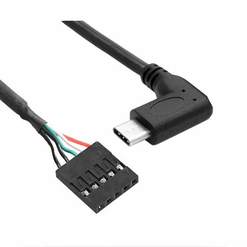 F47 Stromkabel Kabel Adapter 5pin Header Buchse auf Typ-C Stecker für PC 50cm