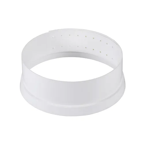 Wüllner+Kaiser 4050 Tortenring Kunststoff, verstellbar von 22-26cm, H 8 cm, weiß
