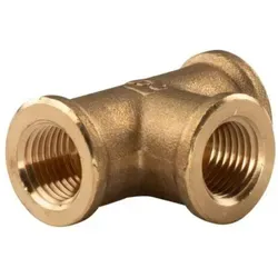 Messing Gewinde-fitting T-stück 1/4'ig