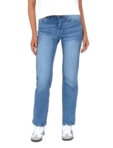 Produktbild ESRA Damen High Waist Straight Fit Jeans