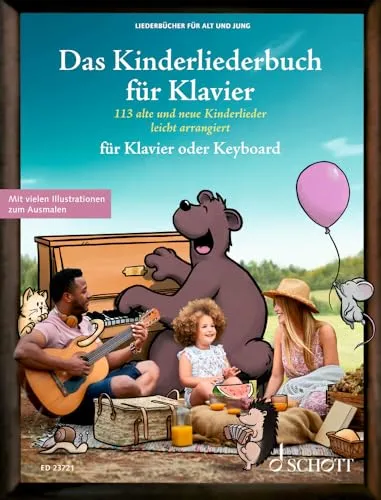 Das Kinderliederbuch für Klavier