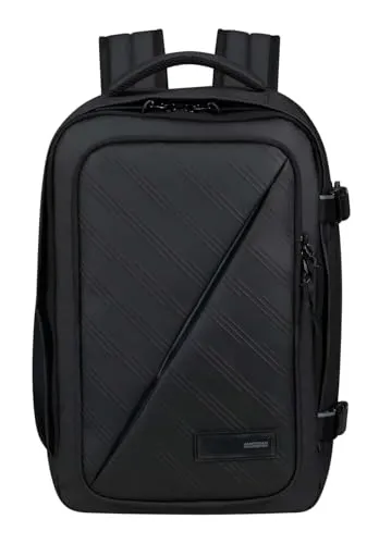 American Tourister Take2Cabin - Ryanair Handgepäcktasche - Handgepäck Rucksack S, 25 x 20 x 40 cm, 24L, leicht und umweltfreundlich aus recyceltem Material, ideal für 2-tägige Reisen mit Ryanair.