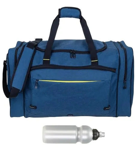 Sporttasche Accent Large 53 cm mit Trinkflasche - Klassische Sporttaschen, geräumige Tasche mit 40 Litern, ideal für Sport und Reisen, inklusive praktischer Trinkflasche von bagboom.