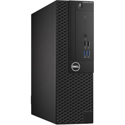 Desktop-PC Dell Optiplex 3050 SFF, Prozessor Core i5-7400; 8 GB RAM, 240 GB SSD, HDMI, Win11 (Generalüberholt)