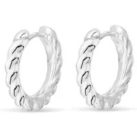 ESPRIT Kleine Twist-Creolen aus Sterlingsilber von Esprit