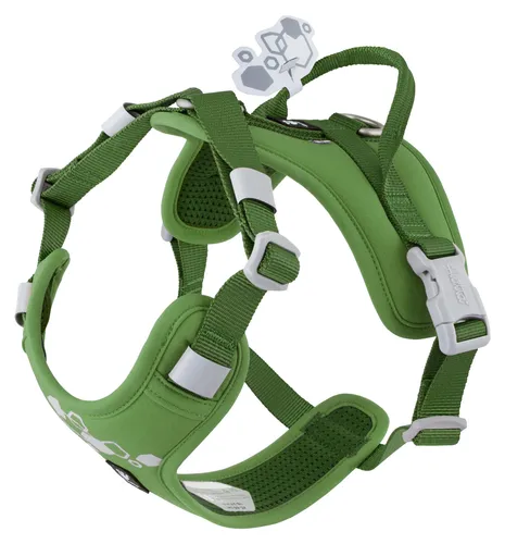 Hurtta Weekend Warrior Geschirr II ECO (Grün, 55-70 cm) von Hurtta