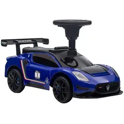 AIYAPLAY Rutschauto Maserati GT2 - Kinderfahrzeug mit interaktivem Lenkrad, Hupen- und Musikfunktion, fördert motorische Fähigkeiten und bietet Stauraum für Spielzeug, ideal für Kinder von 1,5-5 Jahren.
