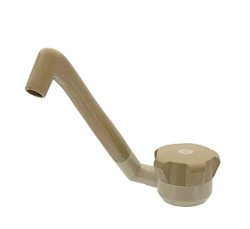 Comet Novo Unique Cold Wasserhahn Grau mit Schalter für Wohnwagen - Wasserhähne für Wohnwagen, mit praktischem Schalter für einfache Bedienung und stilvollem grauen Design.