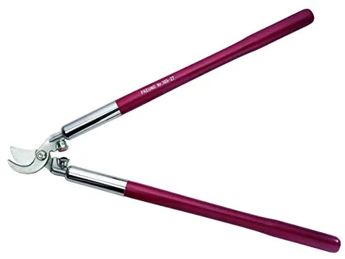 Freund Victoria Astschere 105-27 - Astschere für müheloses Schneiden bis 30 mm Ø, mit komfortablen Holzgriffen (54 cm) und Anschlagdämpfer für schonendes Arbeiten.