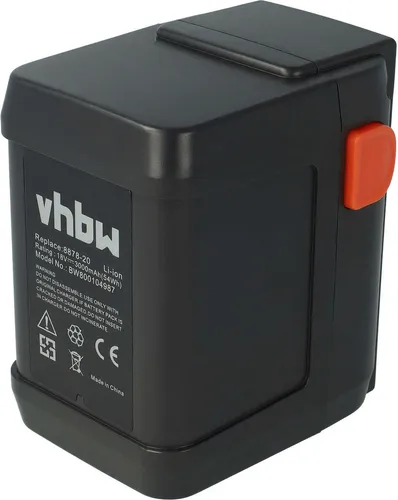 vhbw Akku kompatibel mit Gardena EasyCut 48 Plus (8874-20) Grasschere, Strauchschere Heckenschere Gartengeräte (3000mAh 18V Li-Ion)