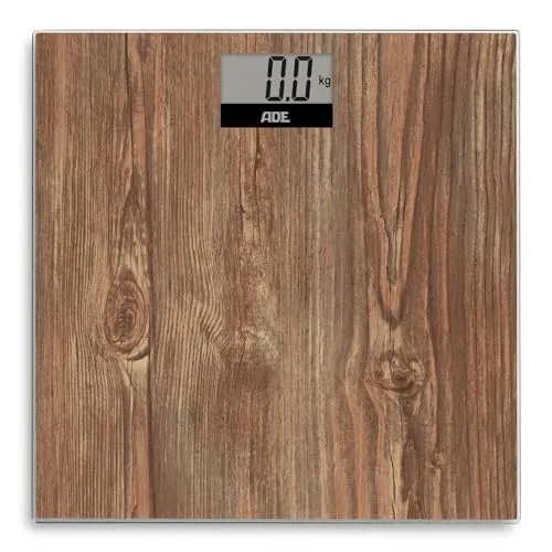 ADE Digitale Körperwaage BE2004 Holly | Holzoptik & großes Display