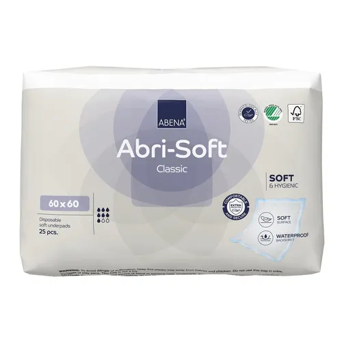 Abena Abri Soft Classic 60 x 60 cm, 25 Stück