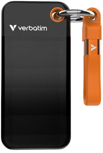 VERBATIM Pocket USB 3.2 Gen 2 SSD, 1TB - Externe Festplatte für schnelle Datenübertragung - Externe Festplatte mit USB 3.2 Gen 2 für blitzschnelle 10Gbps Übertragung, extrem leicht und kompakt – ideal für Reisen und die Verwaltung großer Datenmengen.