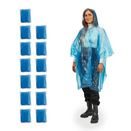 Regenponcho einweg Notfall Poncho Festival Regenjacke leicht Regenponcho Set