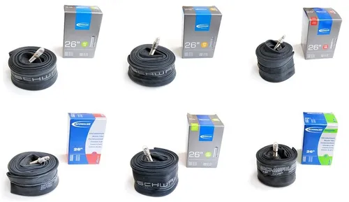 Schwalbe Nr. 13 26 Zoll Fahrrad-Schlauch AV / AV d / AV f, SV 40/60mm / SV f, DV