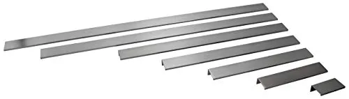 GedoTec Schubladengriff Aluminium Möbelgriff Edelstahl Griffleiste Küche - SKY | Bohrabstand 290 mm | Schrankgriff zum Schrauben an Innenseite | 1 Stück - Profilgriff Alu für Schubladen & Schrank-Tür