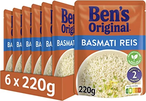 BEN'S ORIGINAL™ Express Reis Basmati 6 x 220g von Ben's Original