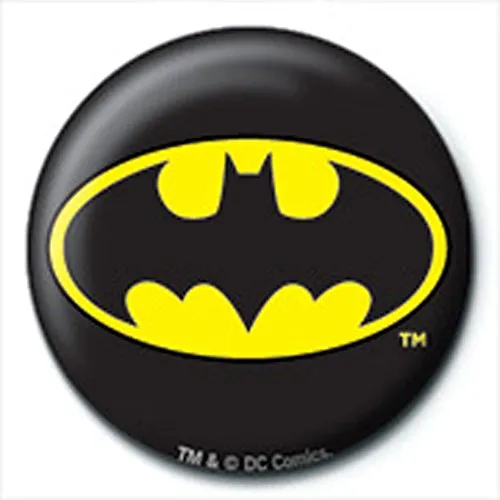 empireposter DC Comic - Button Badge - Batman Logo