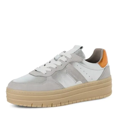 Tamaris Damen-Sneaker 1-23773-43/9A8 grau Gr. 40 in silber von Tamaris