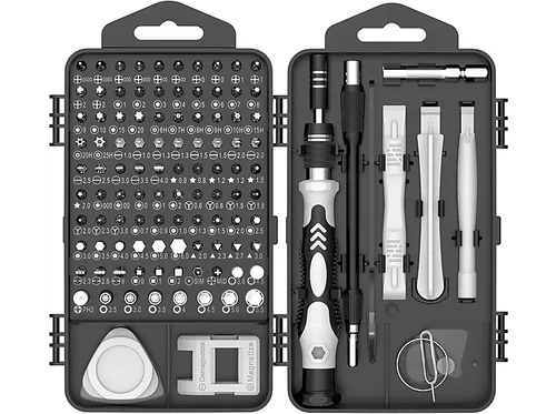 Produktbild ISY ISD 1000 117-IN-1 Schraubendreher Set, Schwarz