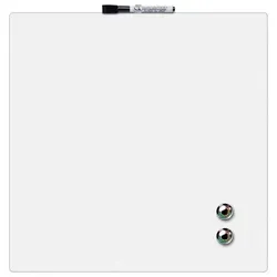 Nobo Mini Whiteboard-Kachel Weiß 36 x 36 cm Weiß