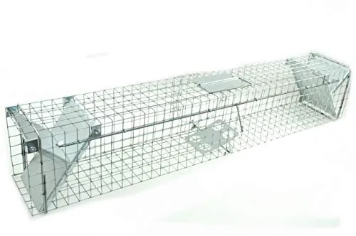 Lebendfalle Marderfalle Katzenfalle 102x17x20 mit 2 Eingängen