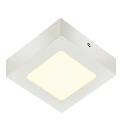 SLV 1004703 SENSER 12 CW LED Leuchte - Lampen mit dimmbarem, kaltweißem Licht (4000K) für nachhaltige Grundbeleuchtung in Büros, Küchen und Fluren, Lebensdauer von 50.000 Stunden.