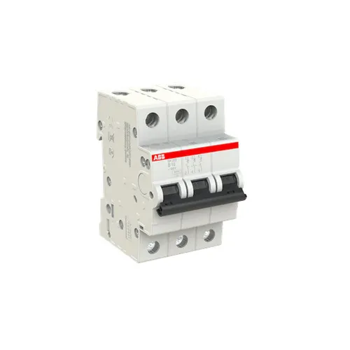 Produktbild 2CDS253001R0205 ABB S203-B20 MCB 3P 20A B Curve 6kA DIN Rail
