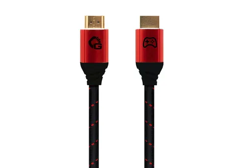 OEHLBACH GAMING New Game Red HDMI-Kabel 200 cm - HDMI-Kabel für Gaming, unterstützt 4K/240Hz, HDR & VRR für maximale Performance und gestochen scharfe Bildqualität.