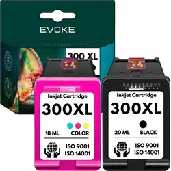 Patronen für HP 300 XL ️️ D1660 D2560 F2420 F4580 4280 4640 PhotoSmart C4400 ️