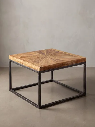 Couchtisch Mango Massivholz 55x40 cm