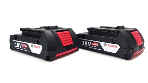 Bosch Akku Set 2x GBA 18 V 2,0 Ah