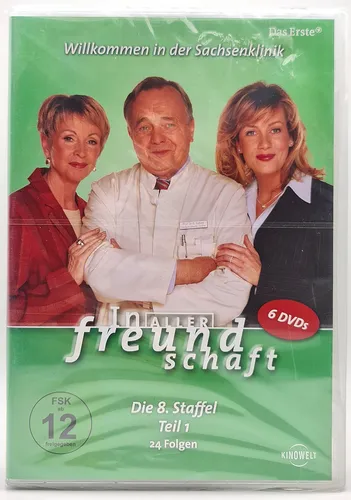In aller Freundschaft Staffel 8 Teil 1 DVD Box 24 Folgen Sachsenklinik NEU & OVP