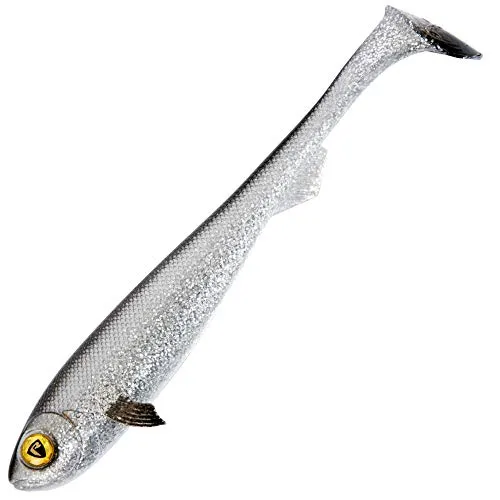 Fox Rage Super Slick Shad UV - 2 Gummifische, Farbe:Bleak, Länge:18cm