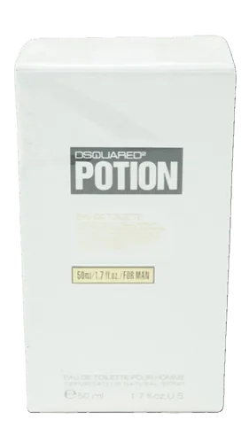 Dsquared Potion Eau de Toilette Spray 50ml - Herrenparfüm mit einzigartiger Duftkomposition, ideal für den modernen Mann, der Selbstbewusstsein ausstrahlt.