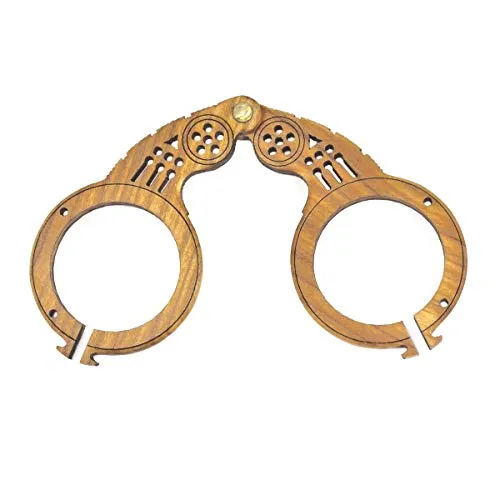 Vehi Mercatus Mittelalter Brille aus Holz 15. - 16. Jahrhundert - Verschreibungspflichtige Brillenfassung für Herren, nach historischem Vorbild gefertigt und individuell verglasbar, ideal für Sammler und Geschichtsinteressierte.