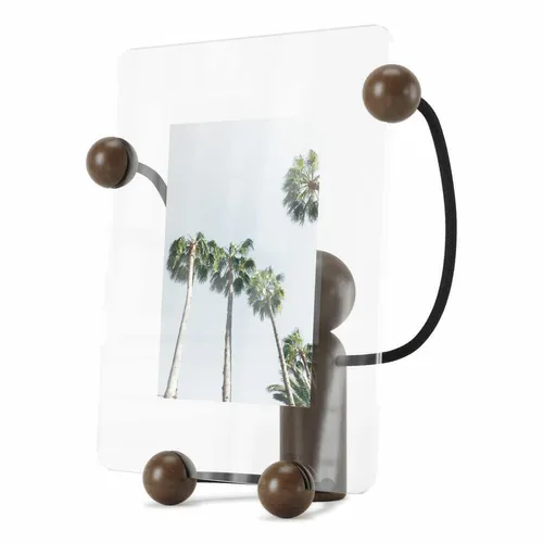 Umbra Woody Desk PD groß wallnuss in schwarz von Umbra