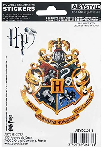ABYstyle - HARRY POTTER - Stickers - 16x11cm- Hogwarts Houses