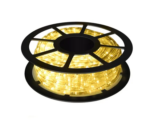 Costway Lichterschlauch Außen mit 720 LEDs Warmweiß 20M
