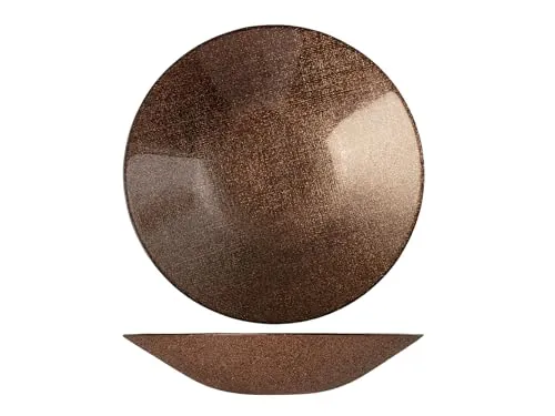 H&H Set 6 Suppenteller Regent Bronze Glitzer 22 cm von H&H