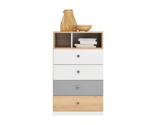 Deine Möbel 24 Kommode POKO 10 - Modernes Design für Jugendliche - Praktische Kommode aus der POKO Kollektion, ideal für das Jugendzimmer. Mit viel Stauraum und hochwertiger Verarbeitung bringt sie Stil und Funktionalität in jeden Raum.