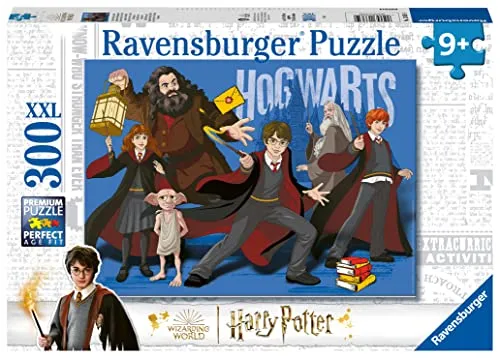 Kinderpuzzle Harry Potter die Zauberschule Hogwarts - 300 Teile, fördert Kreativität und Konzentration für kleine Zauberer und Hexen