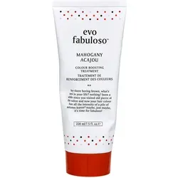 EVO Fabuloso Colour Boosting Treatment Conditioner Mahogany 220 ml - Tönungskur für Damen, intensiv pflegend und verlängert die Haltbarkeit der Haarfarbe, sorgt für strahlenden Glanz und Geschmeidigkeit.